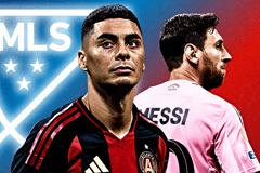 Miguel Almiron, Lionel Messi, MLS