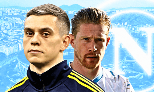 Leandro Trossard, Kevin de Bruyne, Napoli