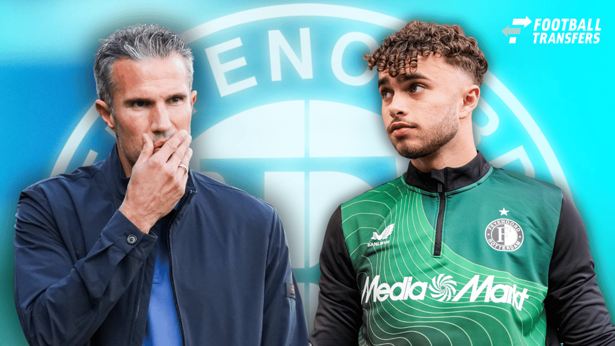 Robin van Persie en Aymen Sliti