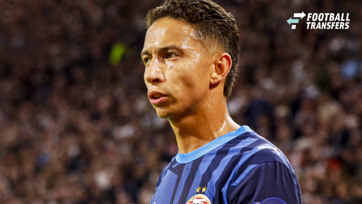 AMSTERDAM - Mauro Junior of PSV Eindhoven during the Eredivisie match between AFC Ajax and PSV Eindhoven at the Johan Cruijff ArenA on 05 September 2026 in Amsterdam, the Netherlands. WART BRINKERHOF ANP Eredivisie 2026 27 xVIxANPxSportx xMarcelxter...