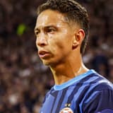 AMSTERDAM - Mauro Junior of PSV Eindhoven during the Eredivisie match between AFC Ajax and PSV Eindhoven at the Johan Cruijff ArenA on 05 September 2026 in Amsterdam, the Netherlands. WART BRINKERHOF ANP Eredivisie 2026 27 xVIxANPxSportx xMarcelxter...