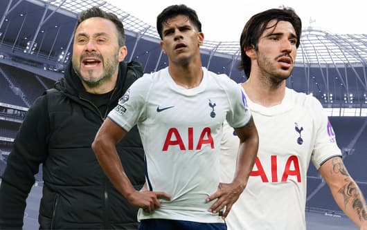 Tottenham - De Zerbi, Fernandes, Tonali