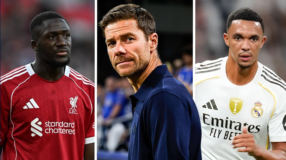 Xabi Alonso, Ibrahima Konate, Trent Alexander-Arnold, Real Madrid