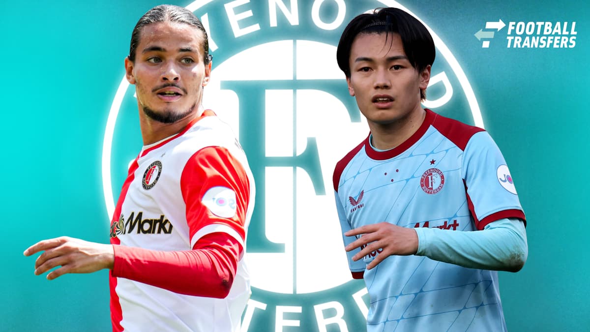 Anis Hadj Moussa, Ayase Ueda, Feyenoord