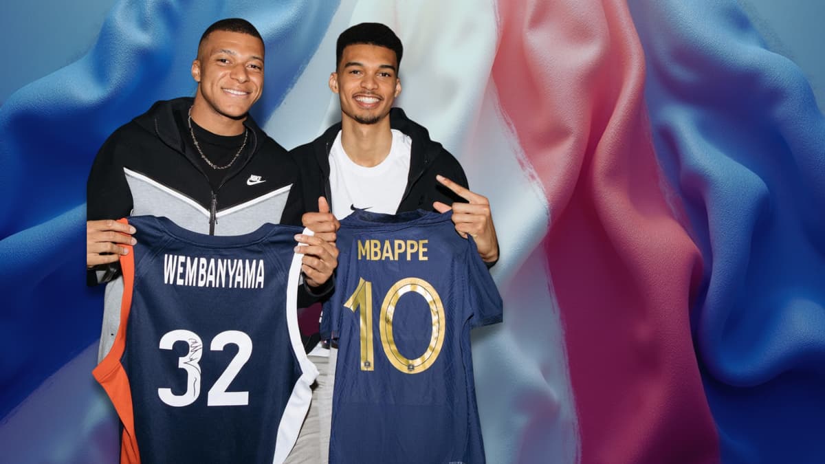 Victor Wembanyama, Kylian Mbappe