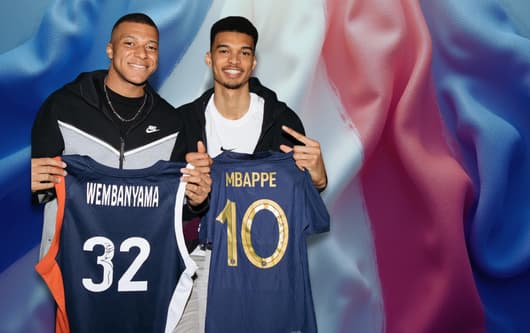 Victor Wembanyama, Kylian Mbappe