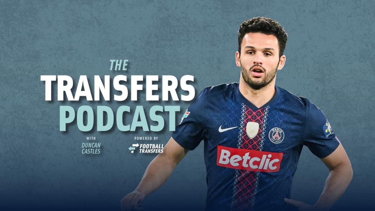 PSG striker Goncalo Ramos has been linked to Aston Villa, The Transfers Podcast