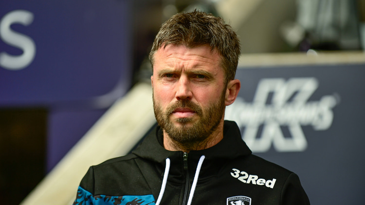 Michael Carrick: Former Middlesbrough boss now favourite for Man Utd interim job