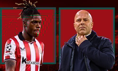 Nico Williams, Arne Slot, Liverpool