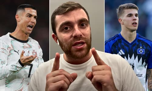 Fabrizio Romano, Cristiano Ronaldo, Luka Vuskovic