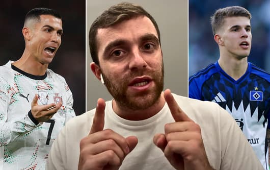 Fabrizio Romano, Cristiano Ronaldo, Luka Vuskovic