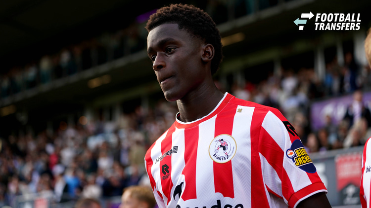 Ayoni Santos speelde tot op heden 32 wedstrijden voor Sparta Rotterdam. 
