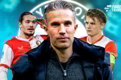 Robin van Persie, Anis Hadj Moussa, Sem Steijn, Feyenoord