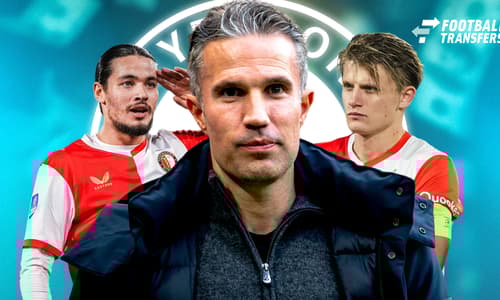 Robin van Persie, Anis Hadj Moussa, Sem Steijn, Feyenoord