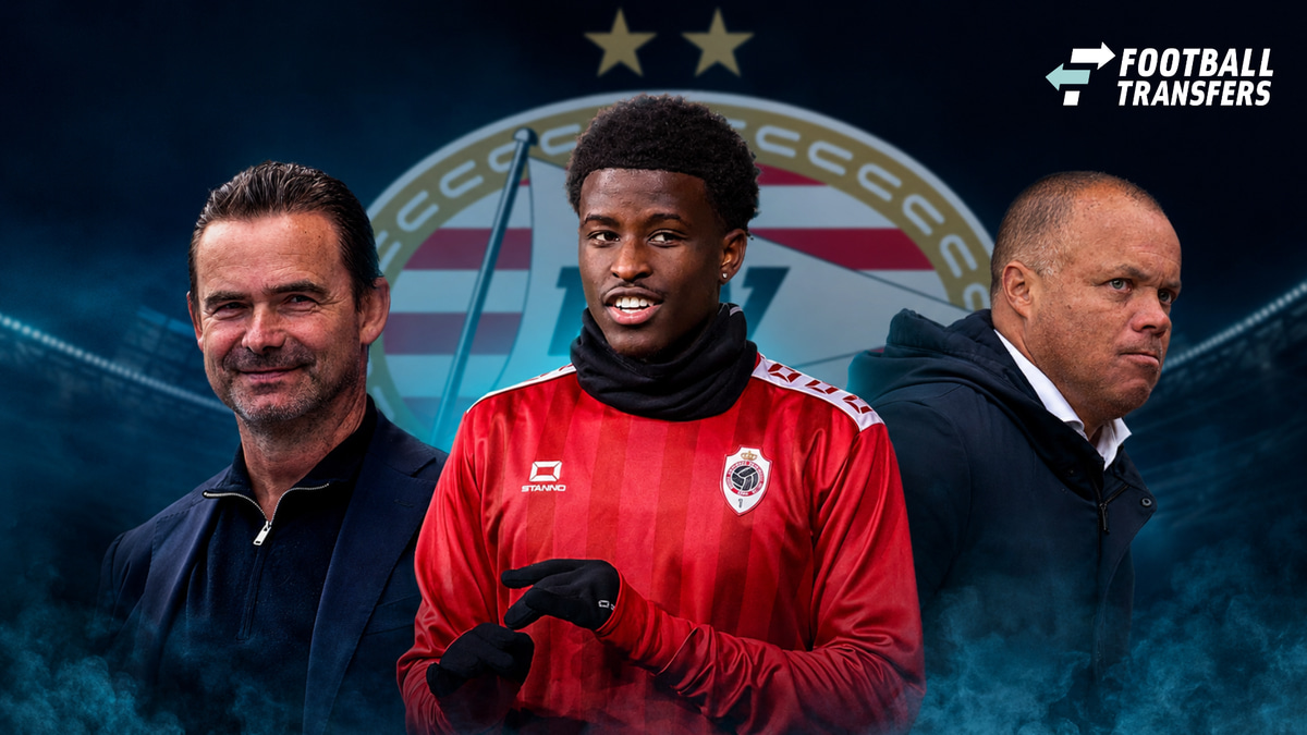 Marc Overmars, Isaac Babadi, Earnest Stewart, PSV