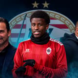 Marc Overmars, Isaac Babadi, Earnest Stewart, PSV