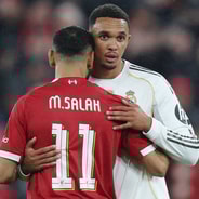 Trent Alexander-Arnold, Real Madrid, Mohamed Salah, Liverpool, 2025/26