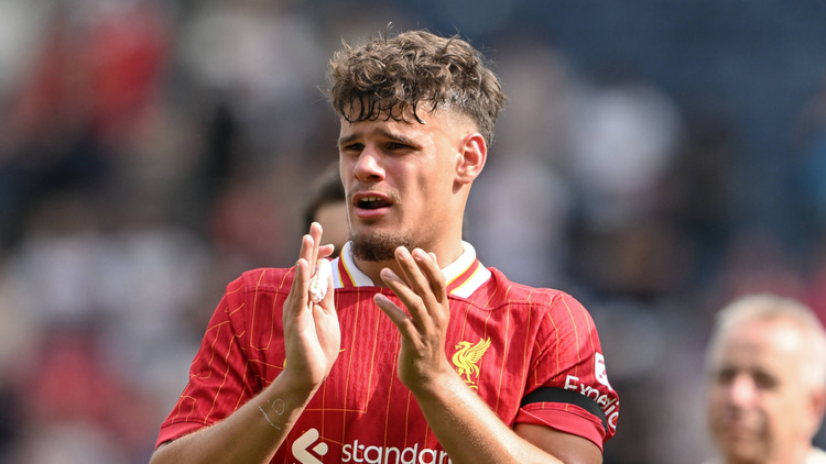 Milos Kerkez has struggled since joining Liverpool