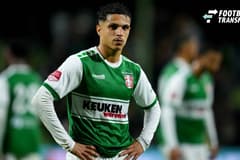 Keuken Kampioen Divisie: FC Dordrecht v FC Emmen Dordrecht - Ayoub Ouarghi of FC Dordrecht during the tenth competition round of the 2026 2027 Keuken Kampioen Divisie season. The match is set between FC Dordrecht and FC Emmen at M-Scores Stadion on ...