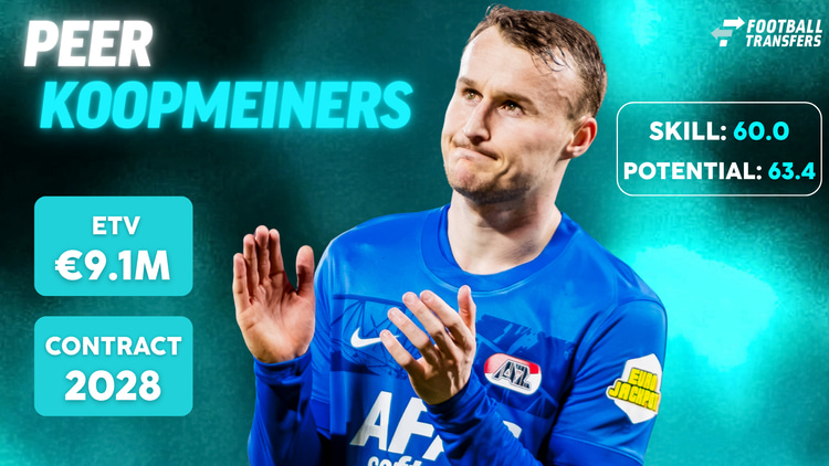 Peer Koopmeiners bij AZ