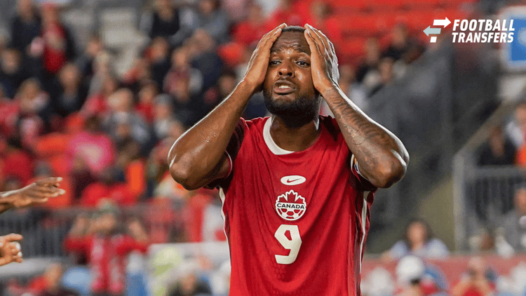 Cyle Larin in actie voor Real Mallorca