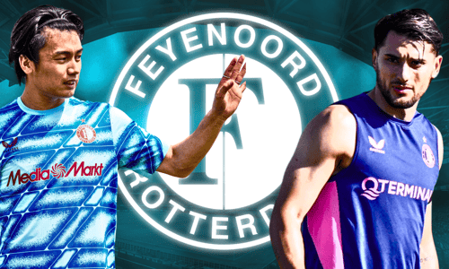 Julián Carranza, Ayase Ueda, Feyenoord
