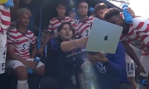USMNT water break, Mauricio Pochettino