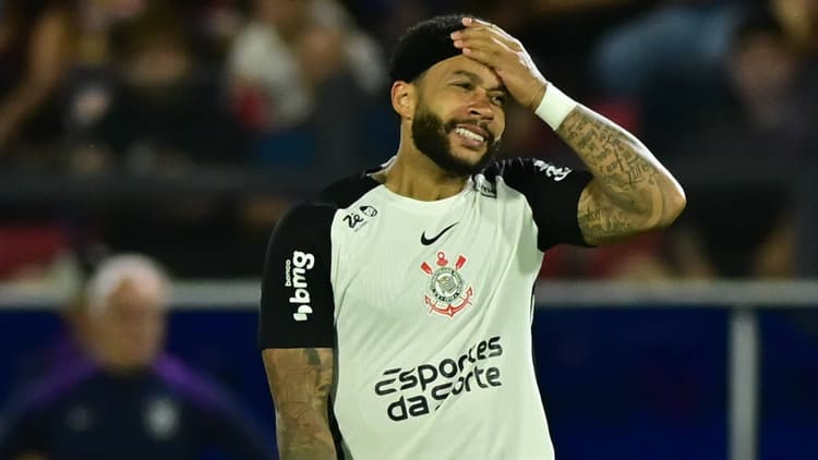 Memphis Depay is weer onderwerp van gesprek bij Corinthians