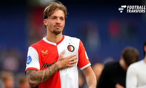 Eredivisie: Feyenoord Rotterdam v AZ Alkmaar Rotterdam - Luciano Valente of Feyenoord Rotterdam during the 33rd competition round of the 2025 2026 Eredivisie season. The match is set between Feyenoord Rotterdam and AZ Alkmaar at De Kuip on 10 May 20...