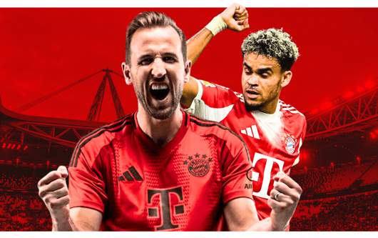 Harry Kane, Luis Diaz, Bayern Munich