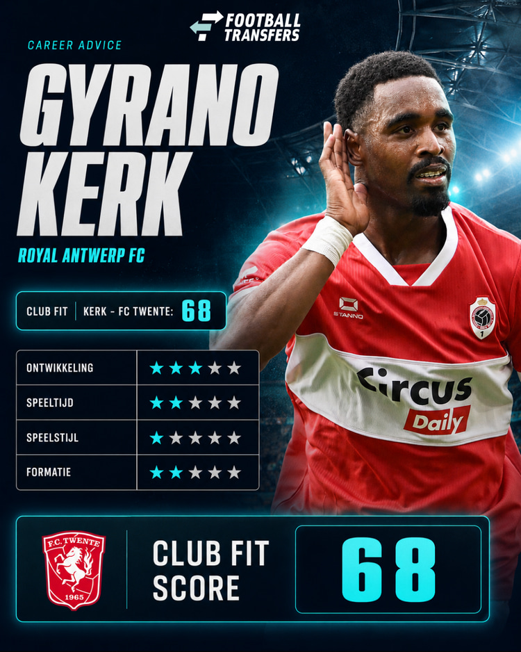 Past Gyrano Kerk bij FC Twente?