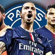 Gianluigi Donnarumma, Zlatan Ibrahimovic, Thiago Silva, PSG