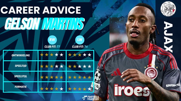 Gelson Martins, Career Advice, Ajax