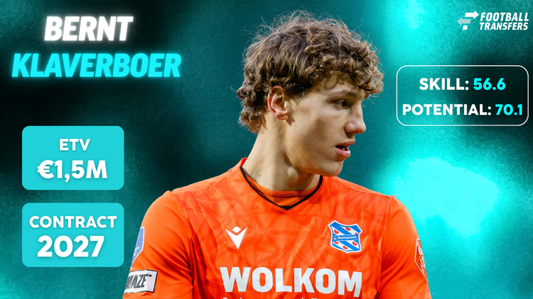 Bernt Klaverboer bij sc Heerenveen
