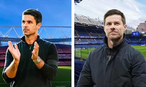Mikel Arteta Xabi Alonso Arsenal Chelsea