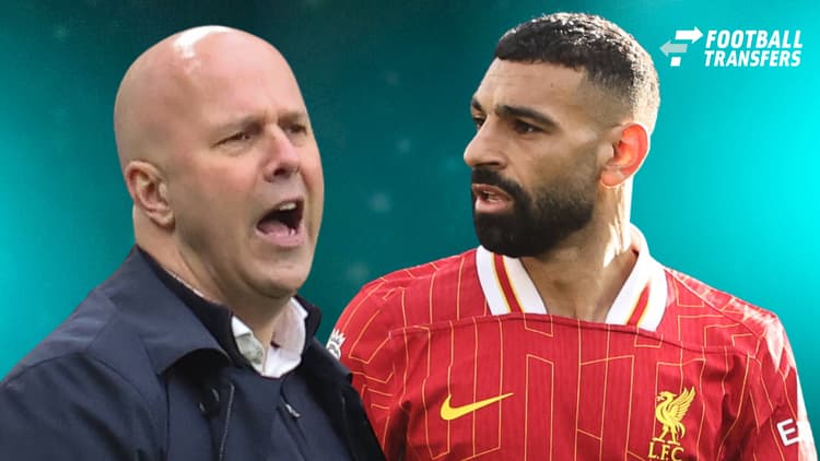 Arne Slot and Mo Salah