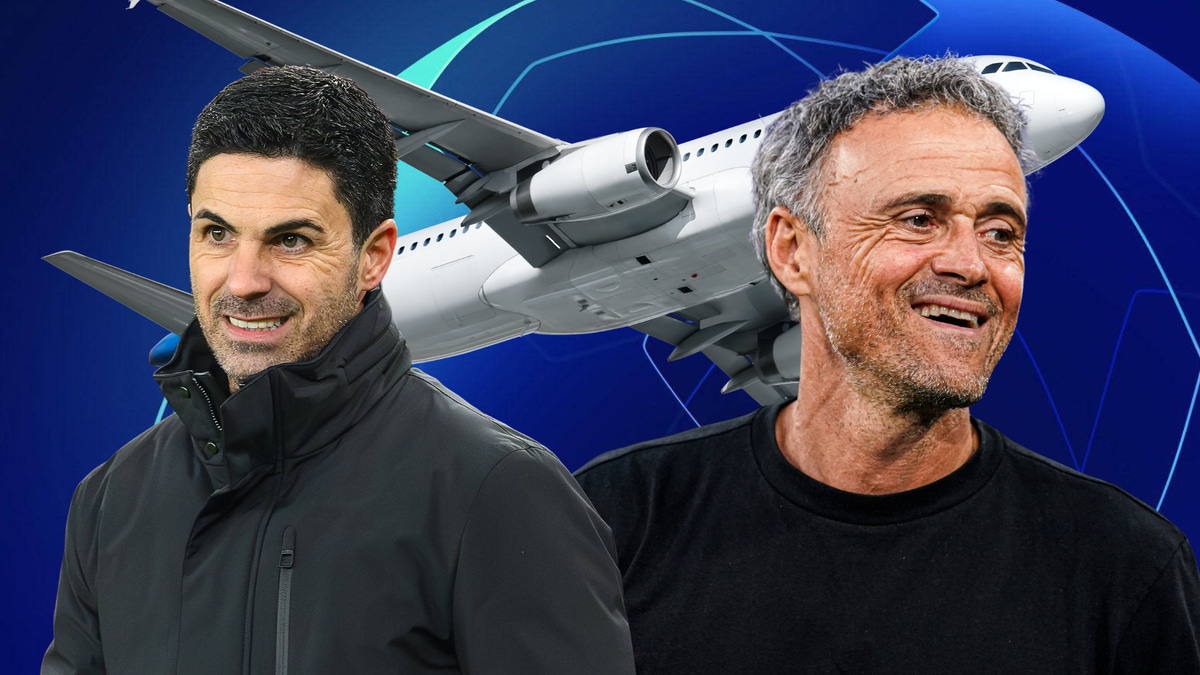 Arsenal, PSG, Champions League travel