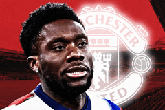 Alphonso Davies, Man Utd