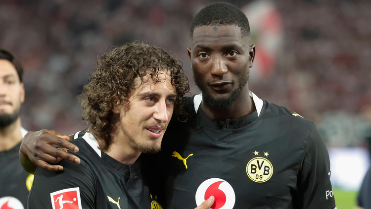 Fabio Silva and Serhou Guirassy