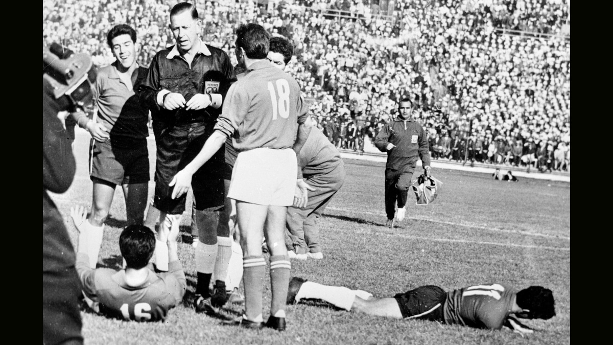 1962 World Cup, the Battle of Santiago