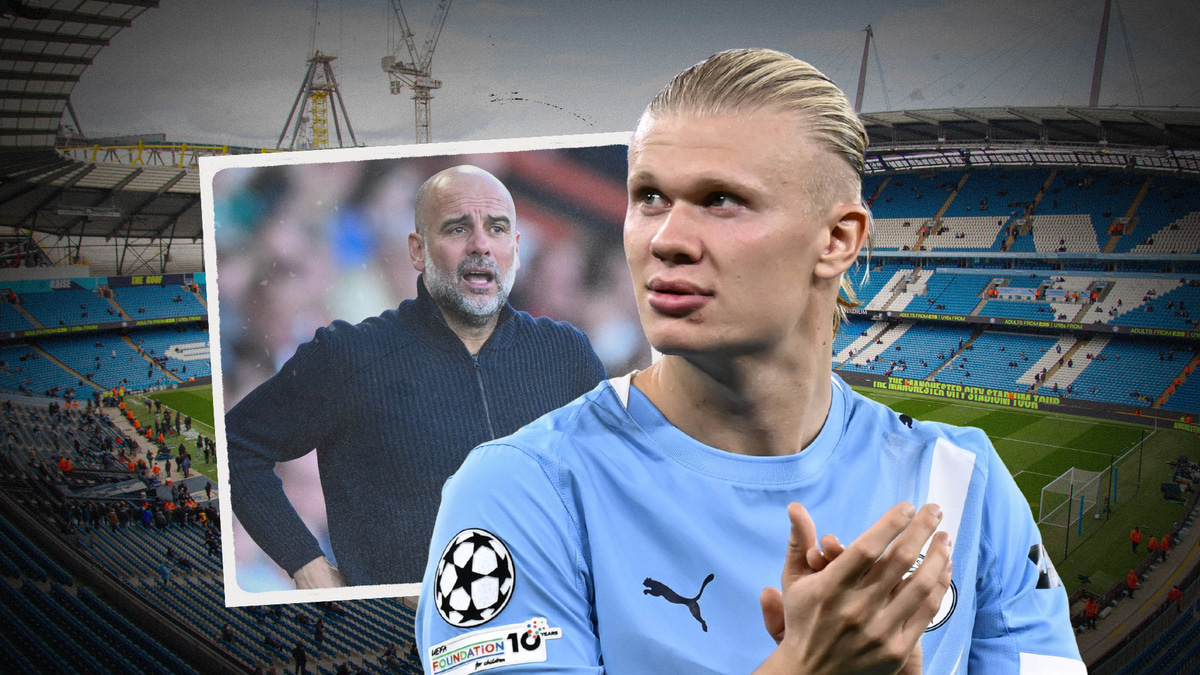 Erling Haaland, Pep Guardiola, Man City