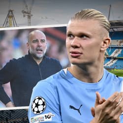Erling Haaland, Pep Guardiola, Man City