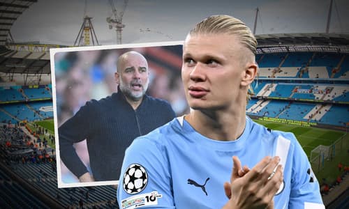 Erling Haaland, Pep Guardiola, Man City
