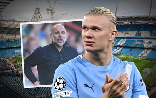 Erling Haaland, Pep Guardiola, Man City