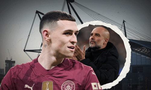 Phil Foden, Pep Guardiola, Man City