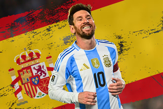 Lionel Messi, Argentina, Spain