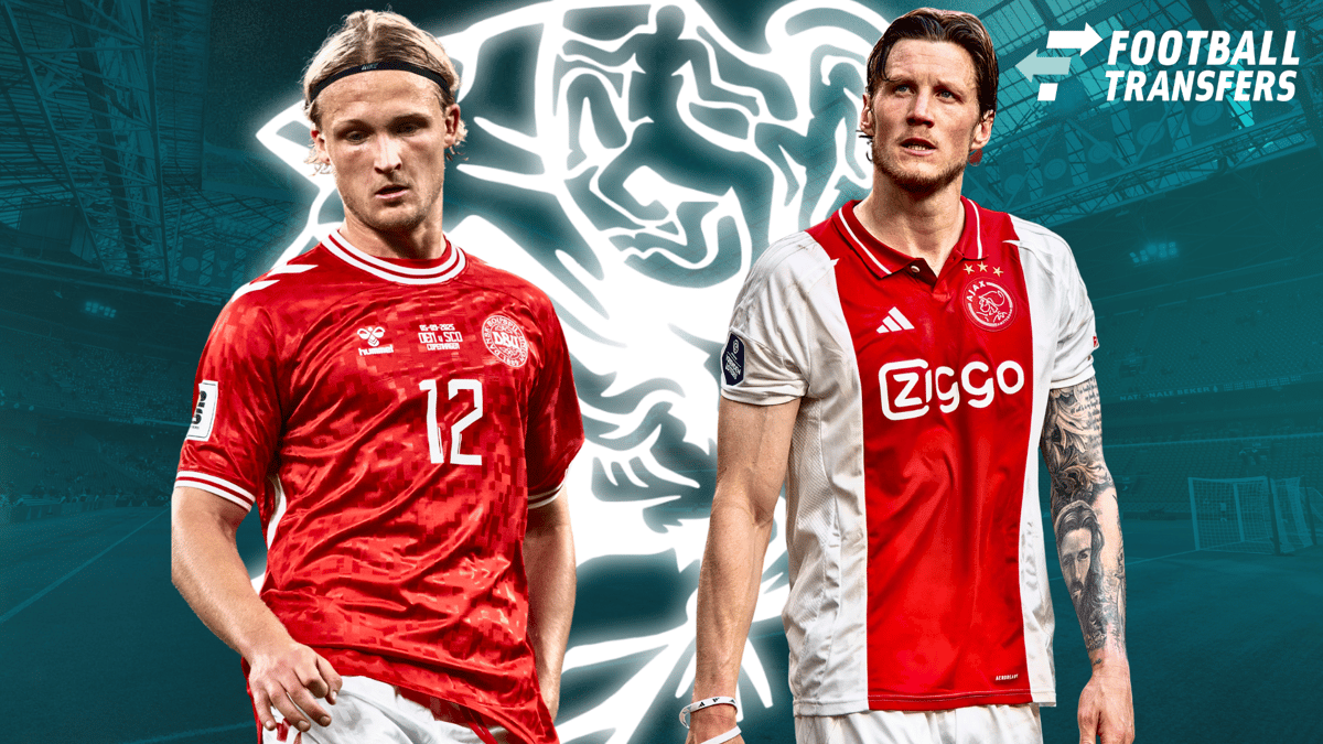 Wout Weghorst, Kasper Dolberg, Ajax