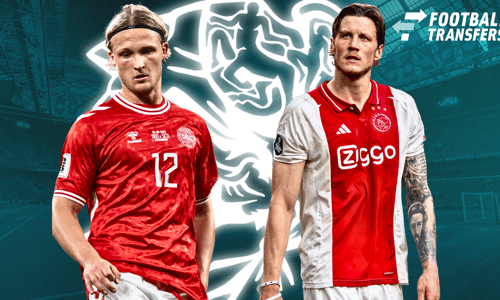 Wout Weghorst, Kasper Dolberg, Ajax