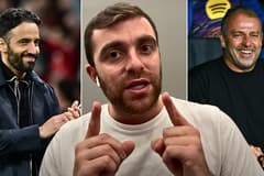 Ruben Amorim, Fabrizio Romano, Hansi Flick