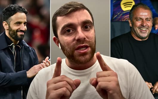 Ruben Amorim, Fabrizio Romano, Hansi Flick